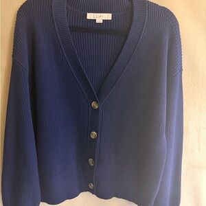 LOFT Royal Blue Women's Cardigan